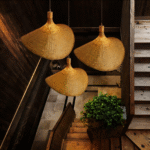 Hem & Trädgård > Belysning > Belysningsarmaturer > Taklampor efze Konstfullt Handgjord Rattan Hänglampa