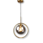 Hem & Trädgård > Belysning > Belysningsarmaturer > Taklampor efze Nordisk LED Glas Hänglampa