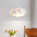 Hem & Trädgård > Belysning > Belysningsarmaturer > Taklampor Elegant designerhänglampa med blombladsliknande utseende