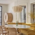 Hem & Trädgård > Belysning > Belysningsarmaturer > Taklampor Elegant Hänglampa med Tygsärm