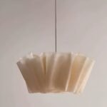 Hem & Trädgård > Belysning > Belysningsarmaturer > Taklampor Elegant Hänglampa med Tygsärm