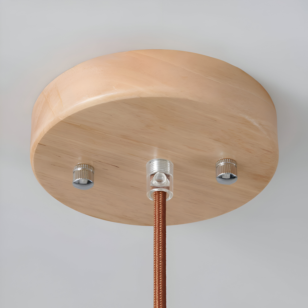 Hem & Trädgård > Belysning > Belysningsarmaturer > Taklampor Elegant Japansk Mjölkvit Ribbad Glas Hänglampa