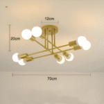 Hem & Trädgård > Belysning > Belysningsarmaturer > Taklampor Elegant Krona för Heminredning