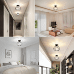 Hem & Trädgård > Belysning > Belysningsarmaturer > Taklampor Elegant Skandinavisk Stil Glas Taklampa