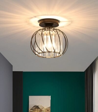 Hem & Trädgård > Belysning > Belysningsarmaturer > Taklampor Elegant Skandinavisk Stil Glas Taklampa