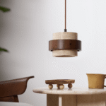 Hem & Trädgård > Belysning > Belysningsarmaturer > Taklampor Elegant Travertin Sten Pendellampa