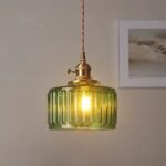Hem & Trädgård > Belysning > Belysningsarmaturer > Taklampor Emerald – Grön glas taklampa
