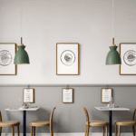 Hem & Trädgård > Belysning > Belysningsarmaturer > Taklampor Färgglad Flanell & Kuppeldesign Hänglampa i Macaron-färger