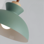 Hem & Trädgård > Belysning > Belysningsarmaturer > Taklampor Färgglad Flanell & Kuppeldesign Hänglampa i Macaron-färger