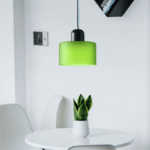 Hem & Trädgård > Belysning > Belysningsarmaturer > Taklampor Färgglad Mini Cylindrisk Glas Hänglampa