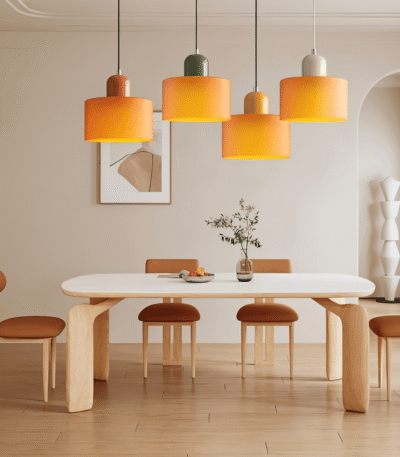 Hem & Trädgård > Belysning > Belysningsarmaturer > Taklampor Färgglad Mini Cylindrisk Glas Hänglampa