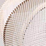 Hem & Trädgård > Belysning > Belysningsarmaturer > Taklampor Geometrisk Hänglampa av Hampasnöre och Trä