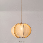 Hem & Trädgård > Belysning > Belysningsarmaturer > Taklampor Geometrisk Hänglampa av Hampasnöre och Trä