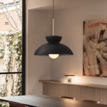 Hem & Trädgård > Belysning > Belysningsarmaturer > Taklampor Geometrisk LED Pendellampa i Harp