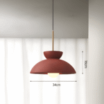 Hem & Trädgård > Belysning > Belysningsarmaturer > Taklampor Geometrisk LED Pendellampa i Harp