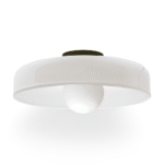 Hem & Trädgård > Belysning > Belysningsarmaturer > Taklampor Halvhöga Taklampor av Glas