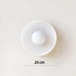 Hem & Trädgård > Belysning > Belysningsarmaturer > Taklampor Halvhöga Taklampor av Glas