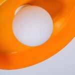 Hem & Trädgård > Belysning > Belysningsarmaturer > Taklampor Halvhöga Taklampor av Glas