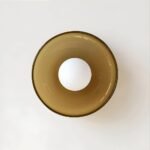 Hem & Trädgård > Belysning > Belysningsarmaturer > Taklampor Halvhöga Taklampor av Glas