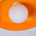 Hem & Trädgård > Belysning > Belysningsarmaturer > Taklampor Halvhöga Taklampor av Glas