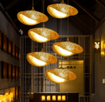 Hem & Trädgård > Belysning > Belysningsarmaturer > Taklampor Handgjord Rattan Hänglampa