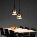 Hem & Trädgård > Belysning > Belysningsarmaturer > Taklampor Indoor Glas Hängelampe