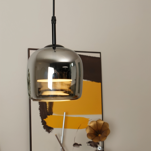 Hem & Trädgård > Belysning > Belysningsarmaturer > Taklampor Indoor Glas Hängelampe