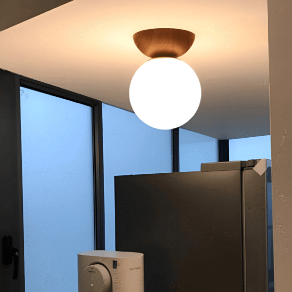 Hem & Trädgård > Belysning > Belysningsarmaturer > Taklampor Japansk Kula Pendellampa