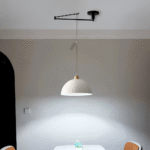 Hem & Trädgård > Belysning > Belysningsarmaturer > Taklampor Justerbar Järn Kuppel Hänglampa