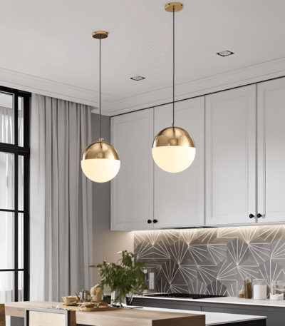 Hem & Trädgård > Belysning > Belysningsarmaturer > Taklampor Kristallkula Hänglampa