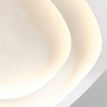 Hem & Trädgård > Belysning > Belysningsarmaturer > Taklampor Kurvig Vit Taklampa