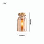 Hem & Trädgård > Belysning > Belysningsarmaturer > Taklampor LED-taklampa av glas