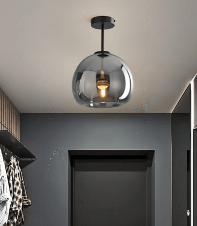 Hem & Trädgård > Belysning > Belysningsarmaturer > Taklampor LED-taklampa av glas