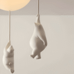 Hem & Trädgård > Belysning > Belysningsarmaturer > Taklampor Lekfull taklampa med björnmotiv