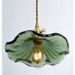 Hem & Trädgård > Belysning > Belysningsarmaturer > Taklampor Levande Glas Pendellampa med Kopparaccent