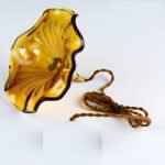 Hem & Trädgård > Belysning > Belysningsarmaturer > Taklampor Levande Glas Pendellampa med Kopparaccent