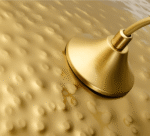 Hem & Trädgård > Belysning > Belysningsarmaturer > Taklampor Lyxig Pendellampa med Lotusblad i Guld