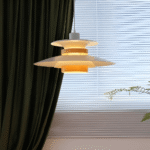 Hem & Trädgård > Belysning > Belysningsarmaturer > Taklampor Metall Trä Vipparm Hänglampa