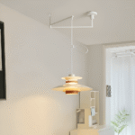 Hem & Trädgård > Belysning > Belysningsarmaturer > Taklampor Metall Trä Vipparm Hänglampa