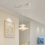 Hem & Trädgård > Belysning > Belysningsarmaturer > Taklampor Metall Trä Vipparm Hänglampa