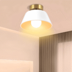 Hem & Trädgård > Belysning > Belysningsarmaturer > Taklampor Metallic Retro Svart & Vit LED Taklampa