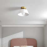 Hem & Trädgård > Belysning > Belysningsarmaturer > Taklampor Metallic Retro Svart & Vit LED Taklampa