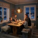 Hem & Trädgård > Belysning > Belysningsarmaturer > Taklampor Miro – Vintage glas taklampa