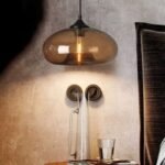 Hem & Trädgård > Belysning > Belysningsarmaturer > Taklampor Miro – Vintage glas taklampa