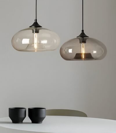 Hem & Trädgård > Belysning > Belysningsarmaturer > Taklampor Miro – Vintage glas taklampa