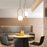 Hem & Trädgård > Belysning > Belysningsarmaturer > Taklampor Modern Guld Ellips Ring Glaskula LED Hänglampa