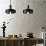 Hem & Trädgård > Belysning > Belysningsarmaturer > Taklampor Modern Retro Svart Industrilampa