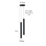 Hem & Trädgård > Belysning > Belysningsarmaturer > Taklampor Nordic Dubbelhuvud LED Pendellampa