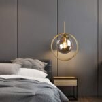Hem & Trädgård > Belysning > Belysningsarmaturer > Taklampor Nordisk LED Glas Hänglampa