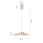 Hem & Trädgård > Belysning > Belysningsarmaturer > Taklampor Nordisk Pendellampa